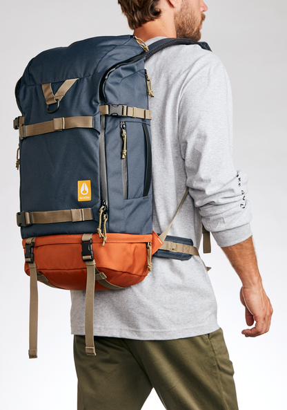 Hauler 35L Backpack - Navy / Multi View 9