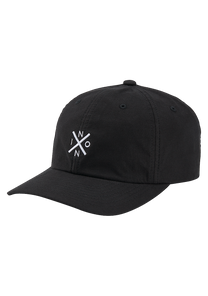 Del Mar Strapback Hat Black View 1