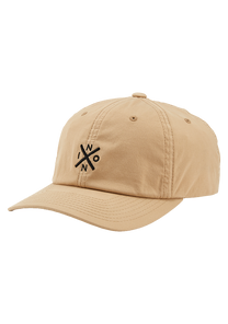 Del Mar Strapback Hat Khaki View 1