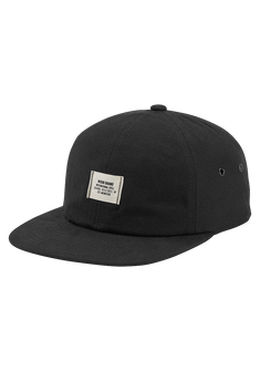 Coast Snapback Hat Black