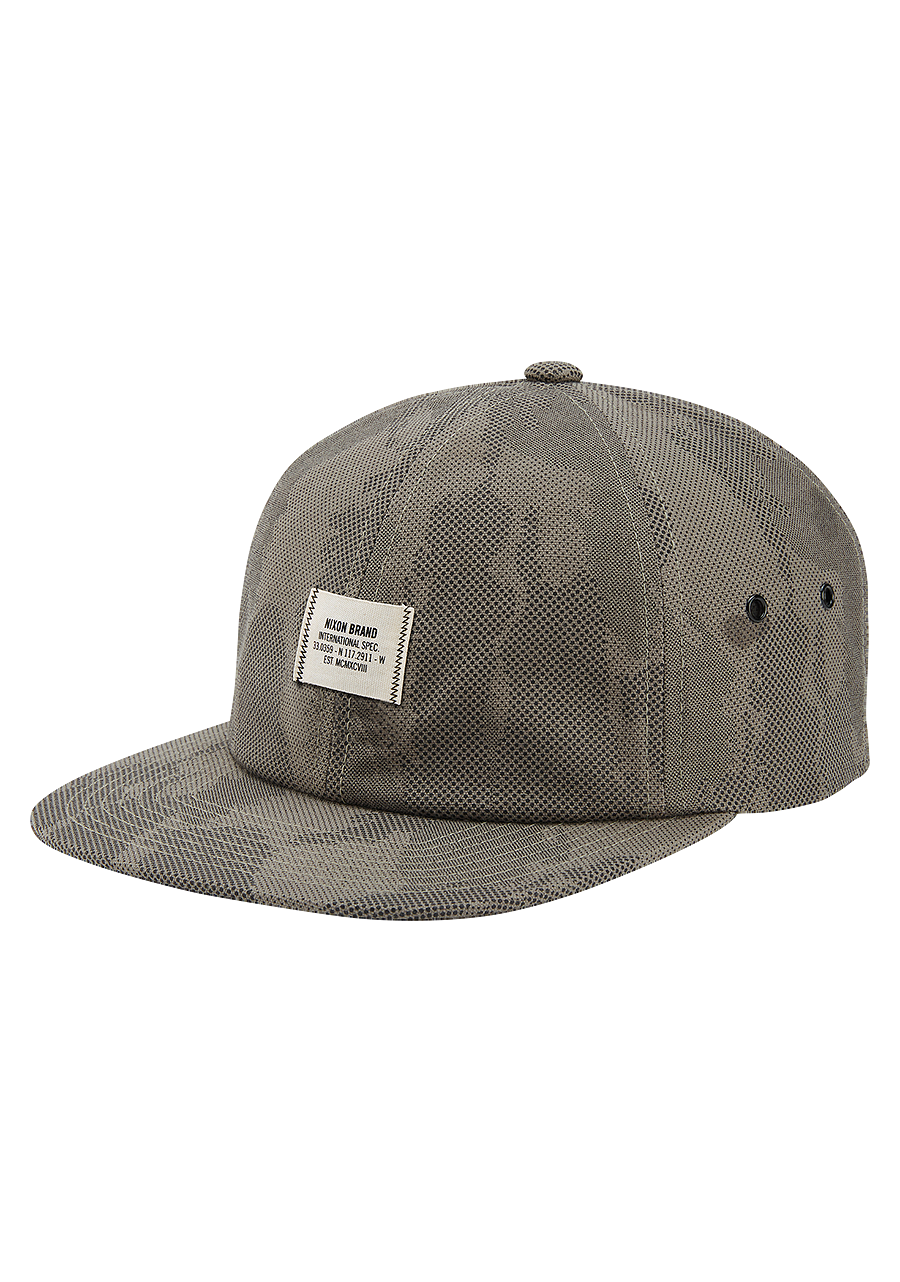 Coast Snapback Hat Olive Dot Camo View 1