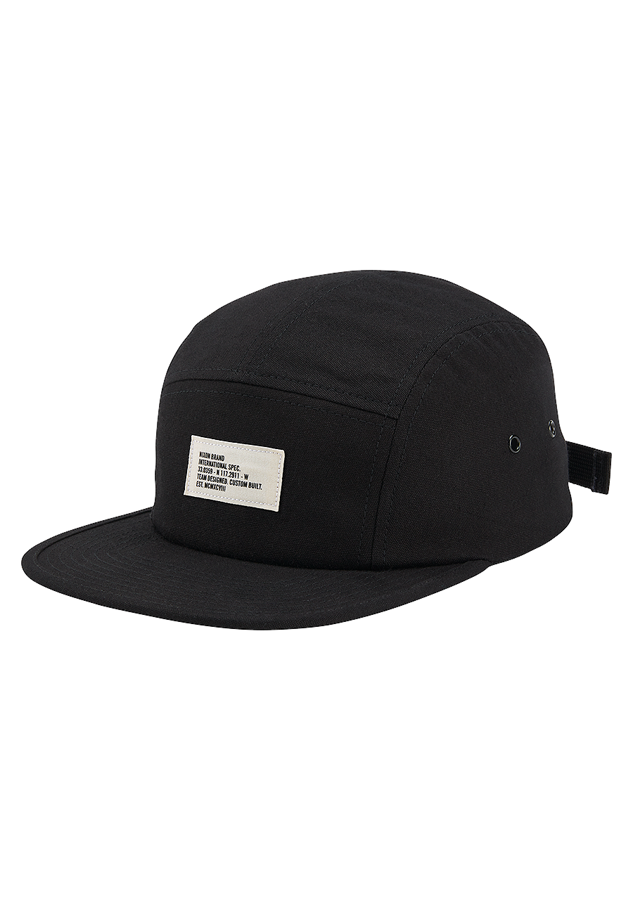 Miguel Strapback Hat Black View 1