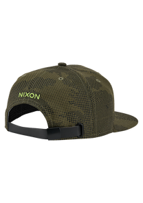Club Level Strapback Hat Olive Dot Camo View 2