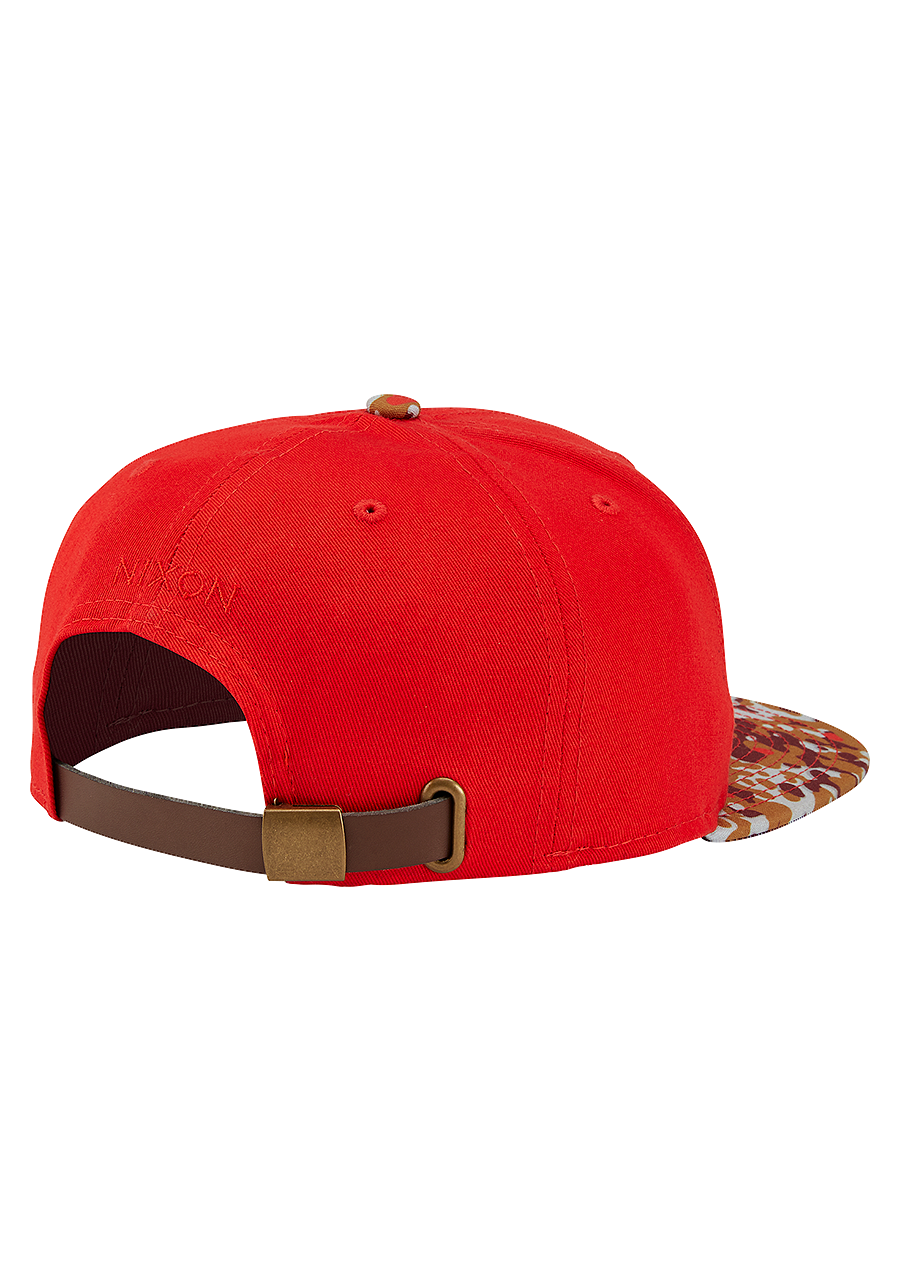 Club Level Strapback Hat Tobacco Matisse View 2