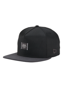 Society Snapback Hat Black Charcoal View 1