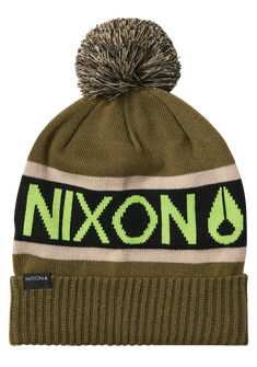 Teamster Beanie Olive Black