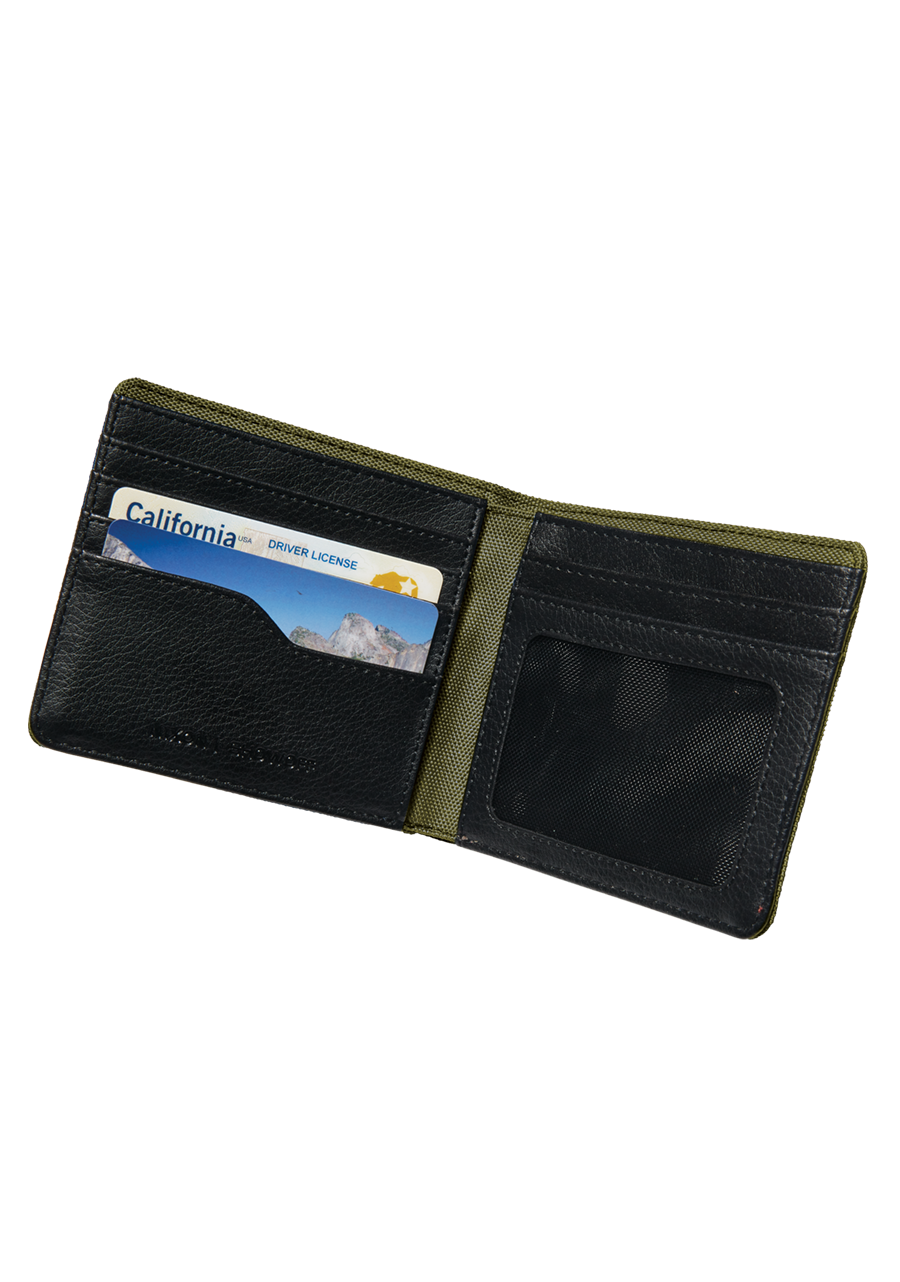 Showoff Wallet Olive Dot Camo View 2