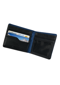 Showoff Wallet Navy Black View 2