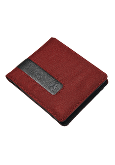 Showdown R Bi Fold Zip Wallet Burgundy