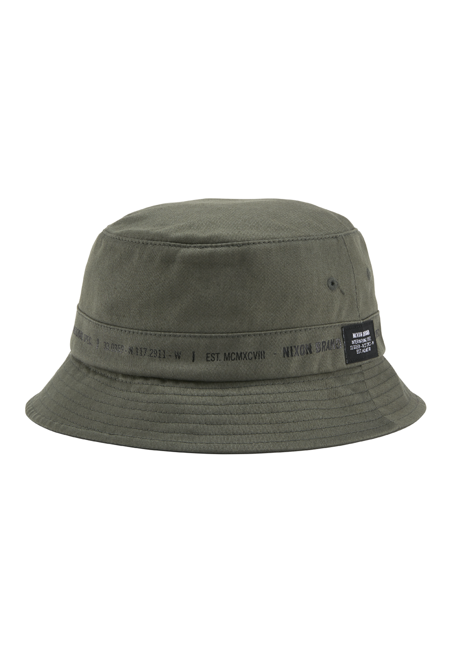 Murray Bucket Hat Olive View 1