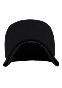 Ninetyeight Snapback Hat Black White View 4