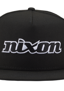 Ninetyeight Snapback Hat Black White View 5