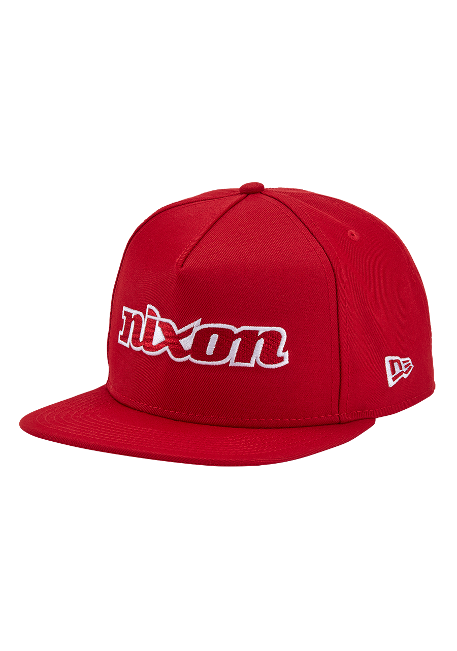 Ninetyeight Snapback Hat Red View 1