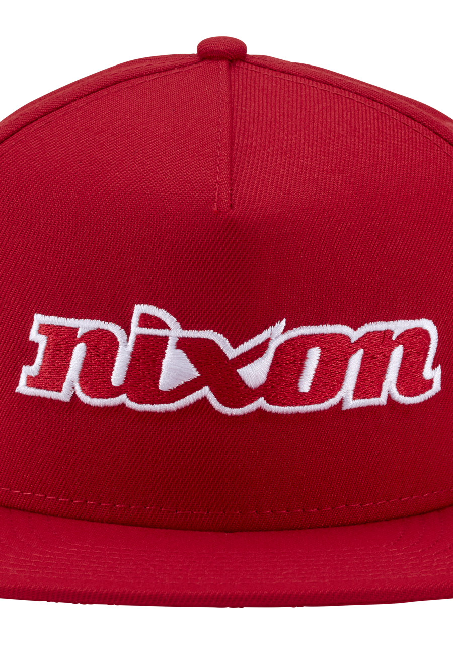 Ninetyeight Snapback Hat Red View 5