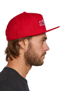 Ninetyeight Snapback Hat Red View 6