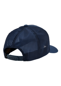 Frothy Snapback Hat Midnight Blue Dark Yellow View 2