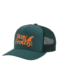 Frothy Snapback Hat Sage Orange View 1