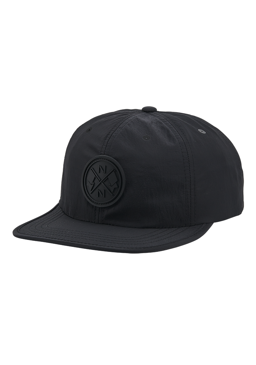 Flight Strapback Hat Black View 1