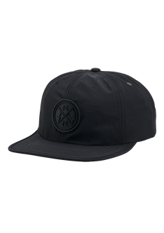 Flight Strapback Hat Black