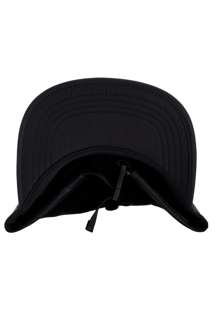 Flight Strapback Hat Black View 4