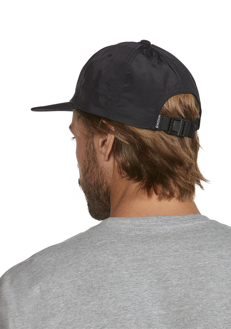 Flight Strapback Hat Black View 7