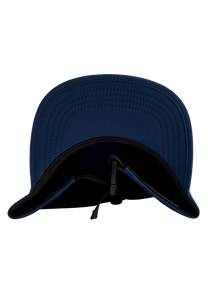 Flight Strapback Hat Midnight Blue Dark Yellow View 4
