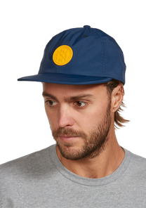 Flight Strapback Hat Midnight Blue Dark Yellow View 6