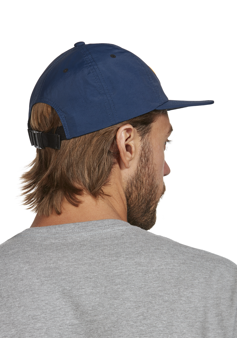 Flight Strapback Hat Midnight Blue Dark Yellow View 7