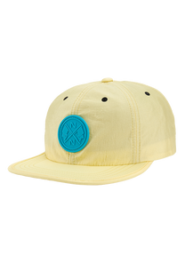 Flight Strapback Hat Light Yellow Aqua View 1