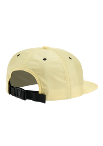 Flight Strapback Hat Light Yellow Aqua View 2