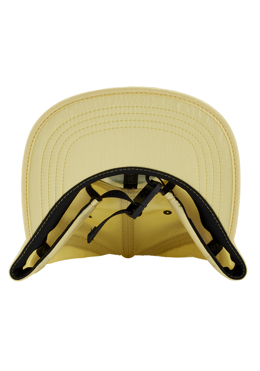 Flight Strapback Hat Light Yellow Aqua View 4