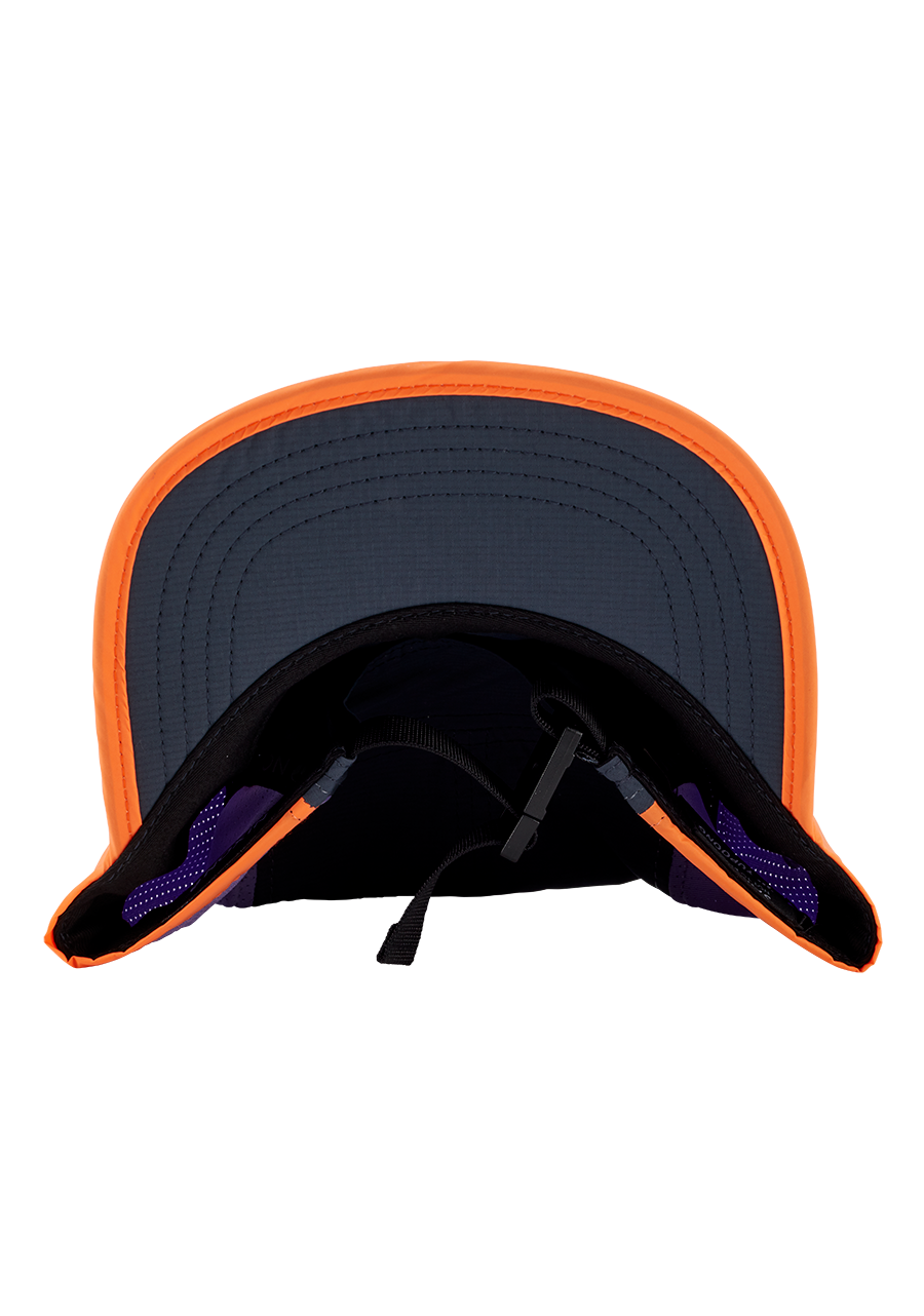 Night Runner Strapback Hat Dark Slate / Plum View 4