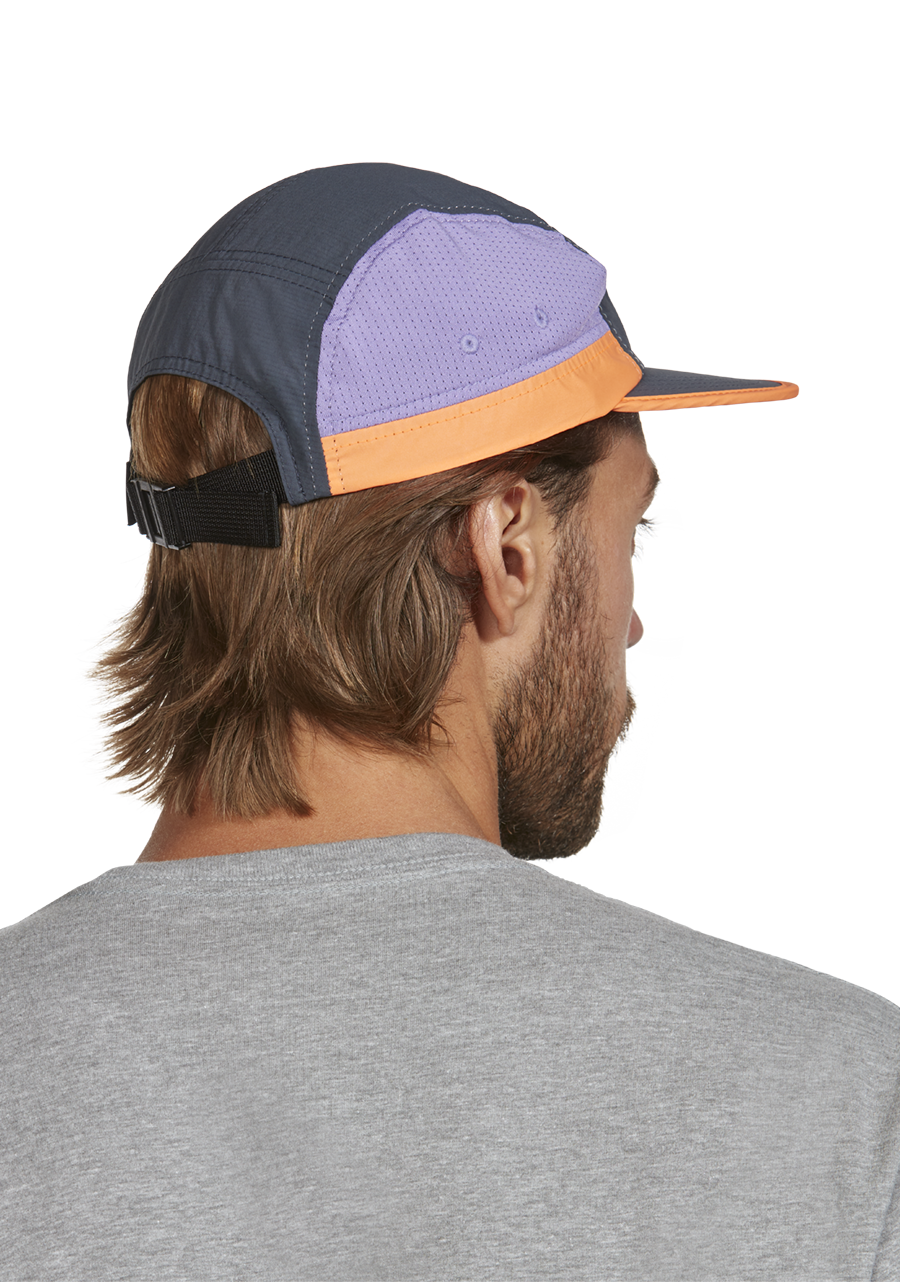 Night Runner Strapback Hat Dark Slate / Plum View 7
