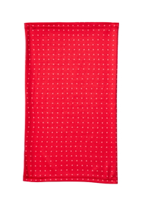 Silo Neck Gaiter Red / White View 2