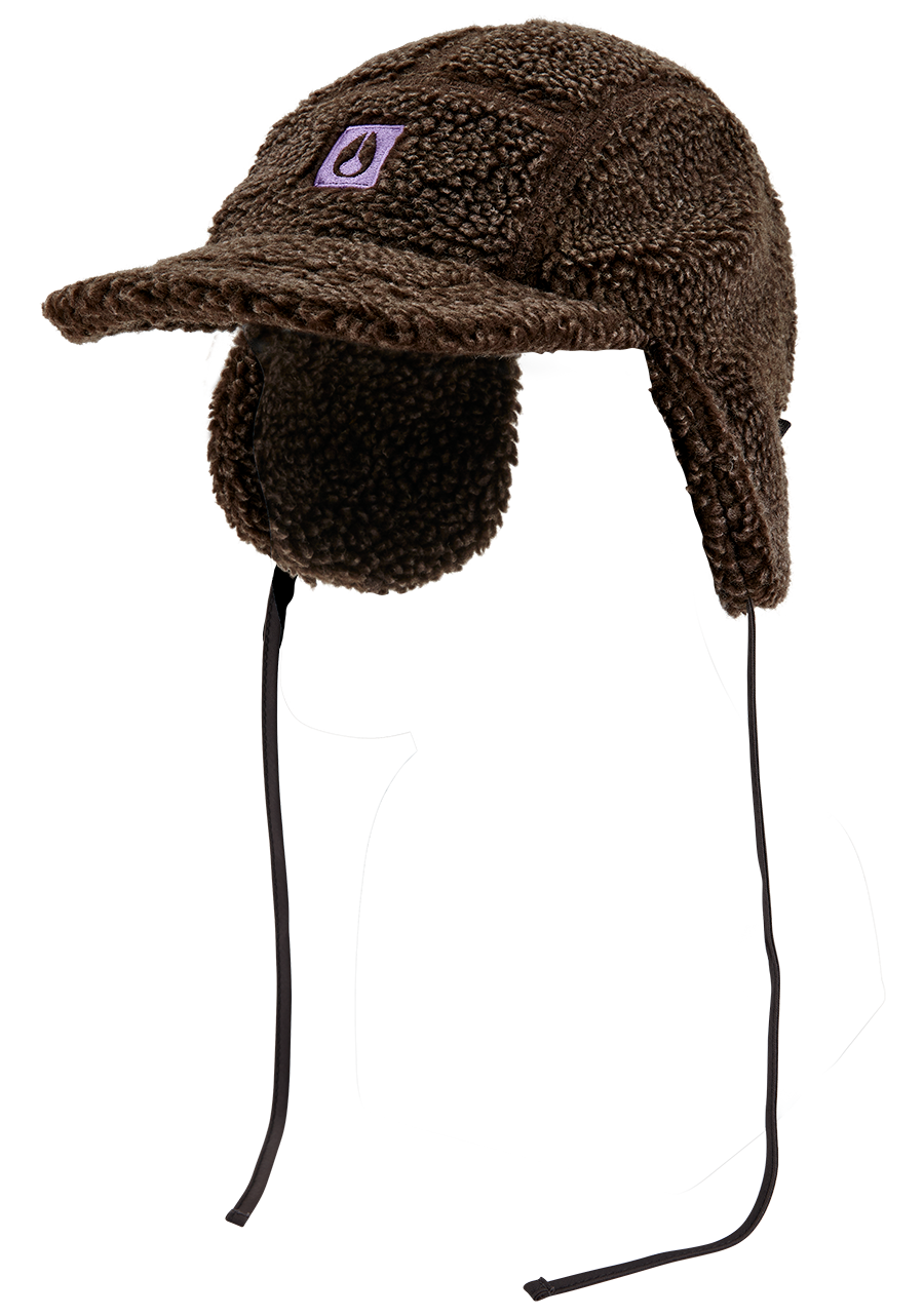 Babs Earflap Cap Charcoal View 1