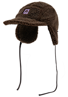 Babs Earflap Cap Charcoal