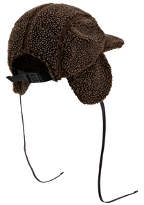 Babs Earflap Cap Charcoal View 2