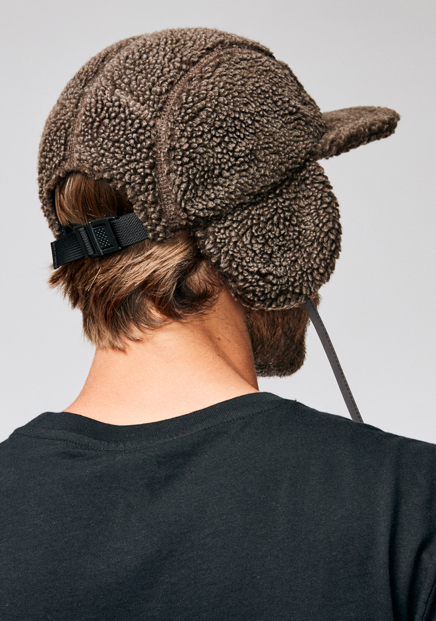 Babs Earflap Cap Charcoal View 4