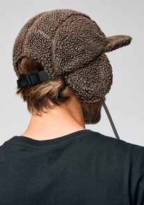 Babs Earflap Cap Charcoal View 4