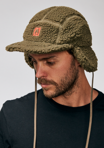 Babs Earflap Cap Olive View 4