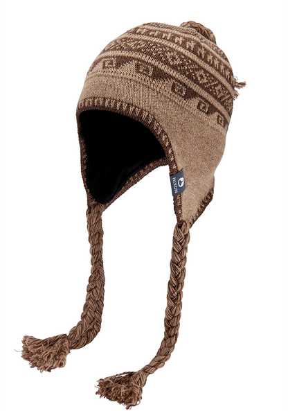 Bennett Earflap Beanie - Taupe View 5