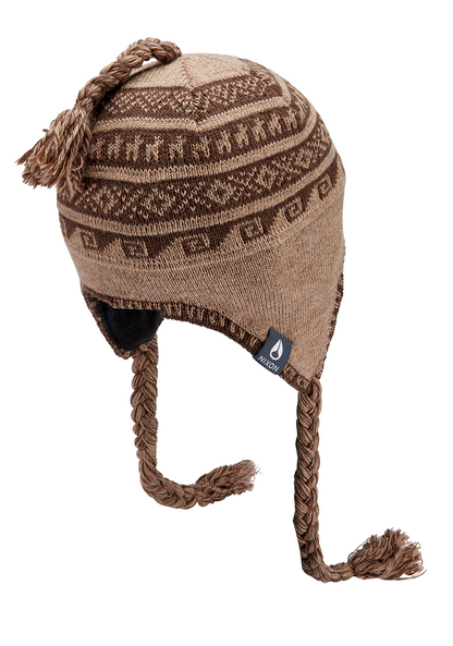 Bennett Earflap Beanie - Taupe View 6