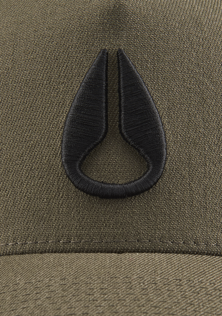 Deep Down Athletic Snapback Olive / Black       View 5