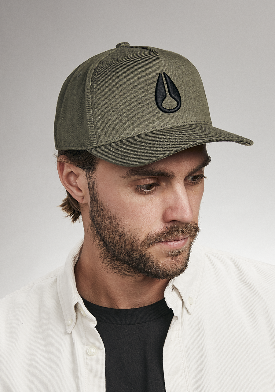 Deep Down Athletic Snapback Olive / Black       View 6