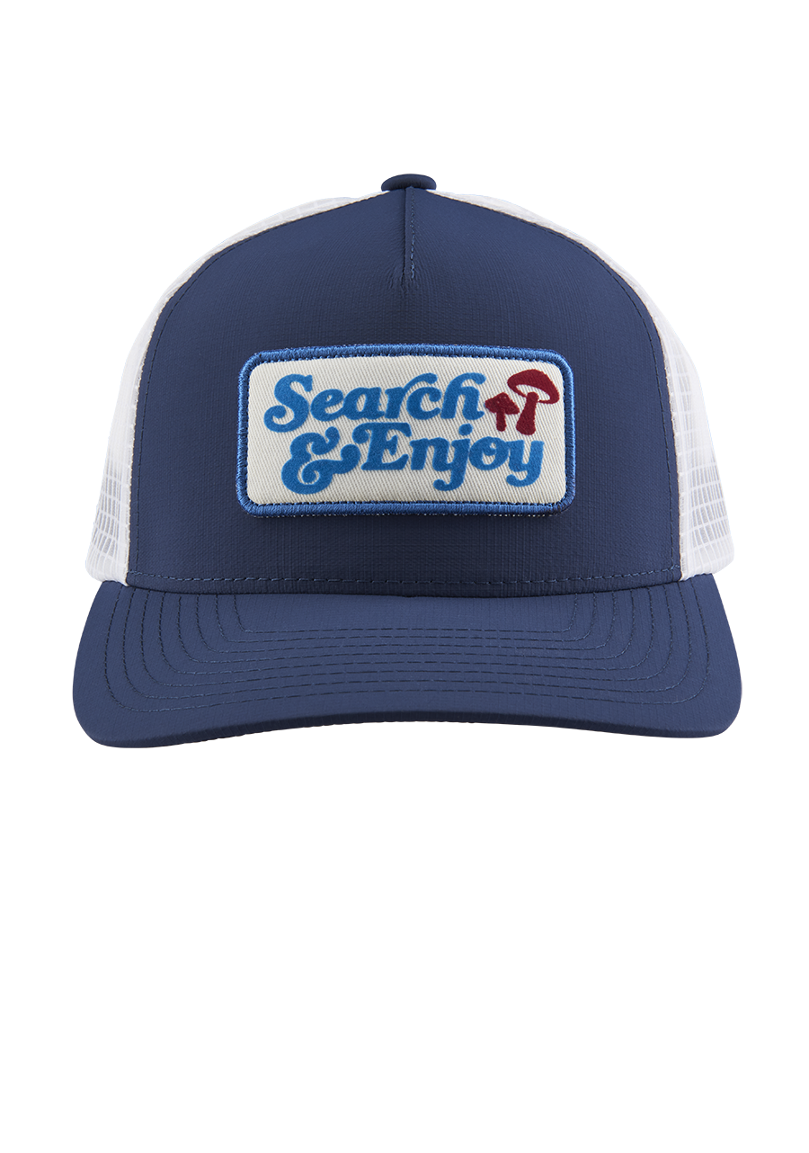 Searchin Trucker Navy / White View 3
