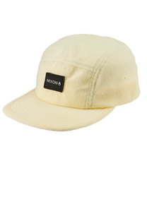 Mikey Terrycloth Strapback Pastel Yellow View 1