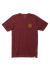Pool Service T Shirt Burgundy