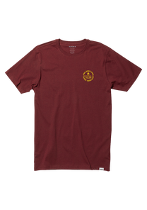 Pool Service T Shirt Burgundy View 3