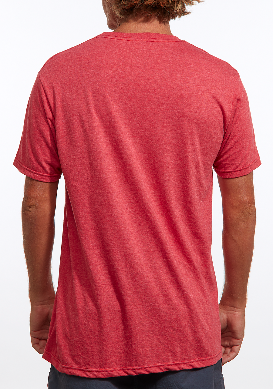 Sparrow T-Shirt - Red Heather View 3
