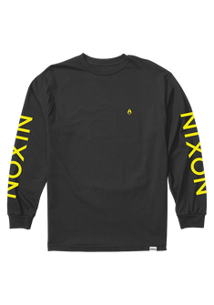 Sparrow Long Sleeve T Shirt Black Yellow